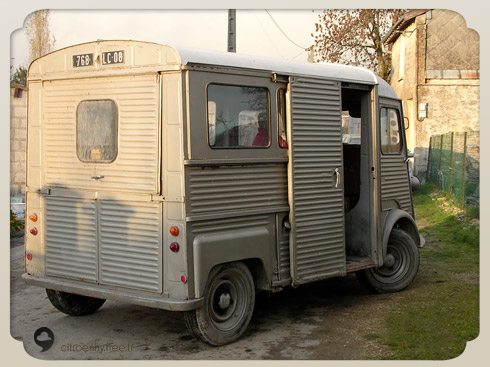 citroen hy fourgon vitré