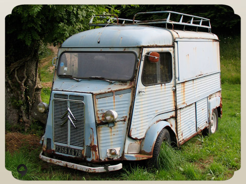 citroen h rouillé