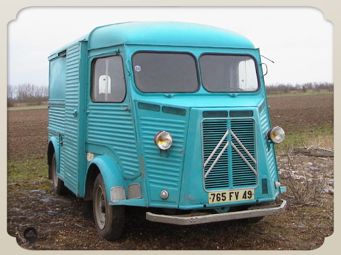 citroen hy fourgon bleu