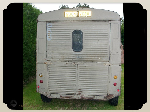 citroen type h 1949 intérieur