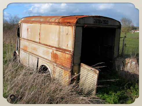 citroen hy épave rallongé