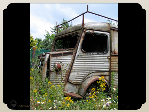 citroen hy rouillé