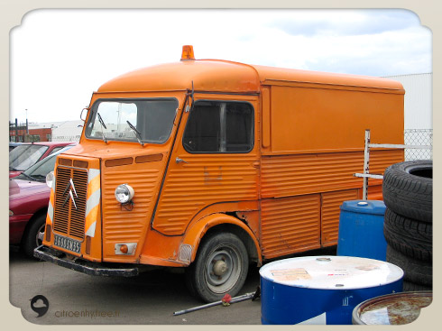 citroen hy fourgon orange