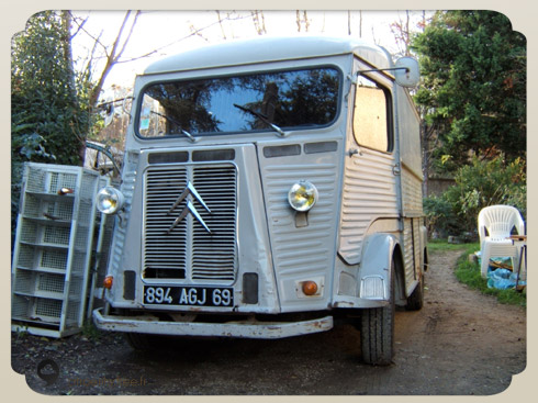 citroen hy fourgon gris