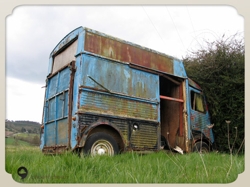 citroen hy épave