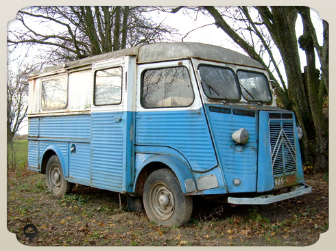 citroen hy 1957 camping-car