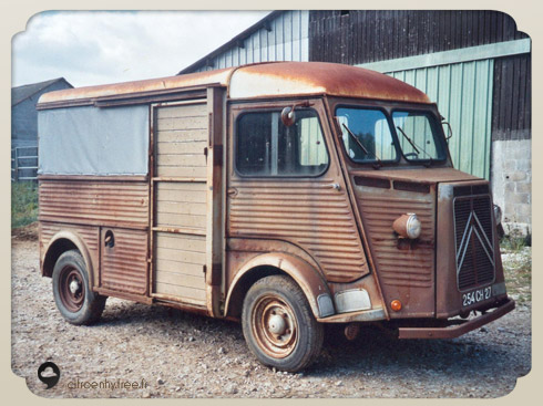 citroen hy rouille