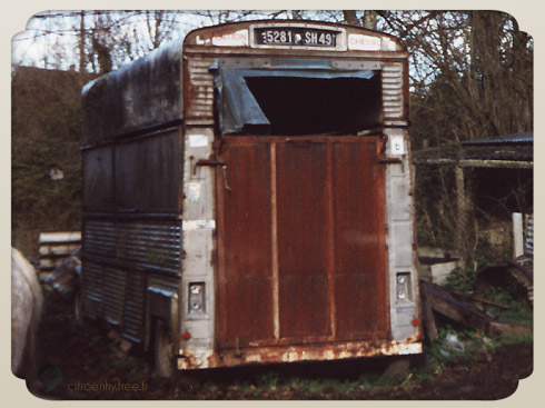 citroen hy réhaussé zone bleue