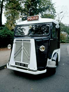 citroen hy panier à salade